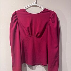 Express Women's Fuchsia Blouse